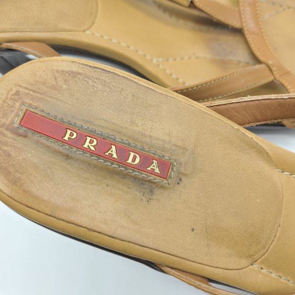 Prada  Sandals with buckle accent 7 - Picture 9 of 10